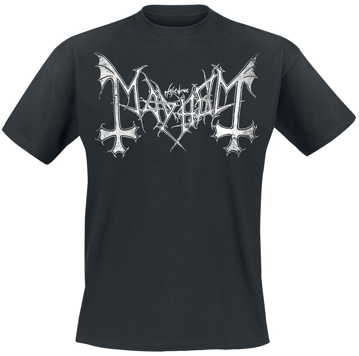 Crossfit Mayhem - Mayhem Classic Logo Tee, Black Metal