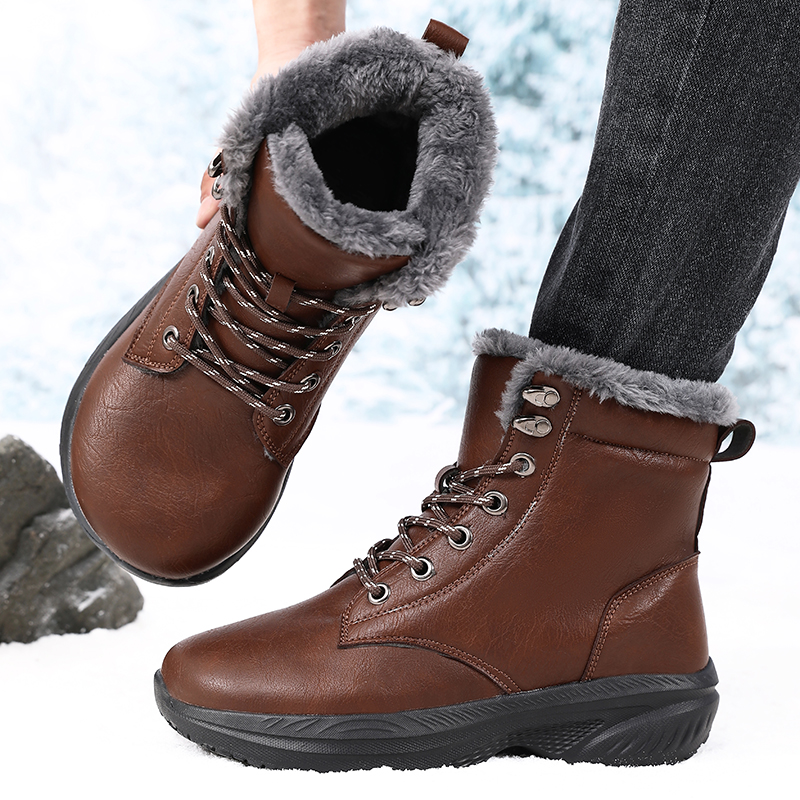 Men Winter Snow Boots for Wate - Crossfit Outdoor avaliação e preço