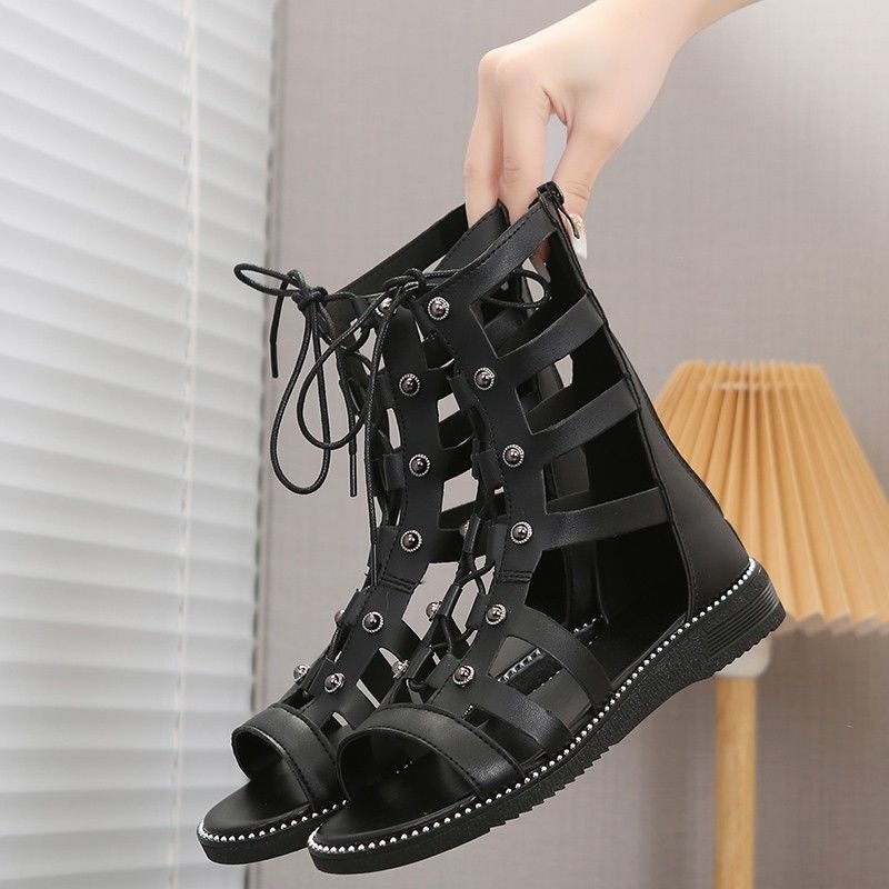 Fashion Gladiator Sandals Wome - Crossfit Outfit avaliação e preço