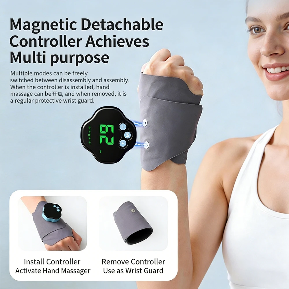 29 Levels Electric Hand Massag - Wrist Wrap Support avaliação e preço