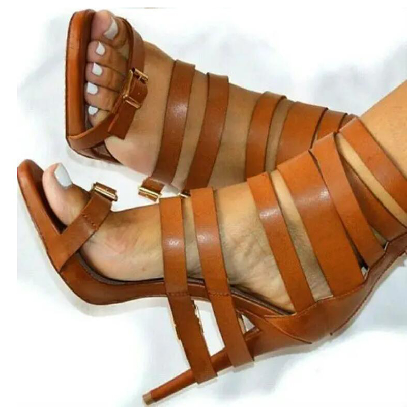 Summer Women Brown Leather Buc - Crossfit Outfit avaliação e preço