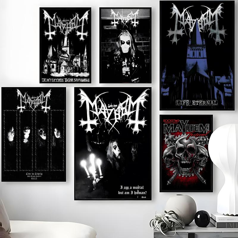 Band M-Mayhem Poster Waterproo - Crossfit Mayhem avaliação e preço