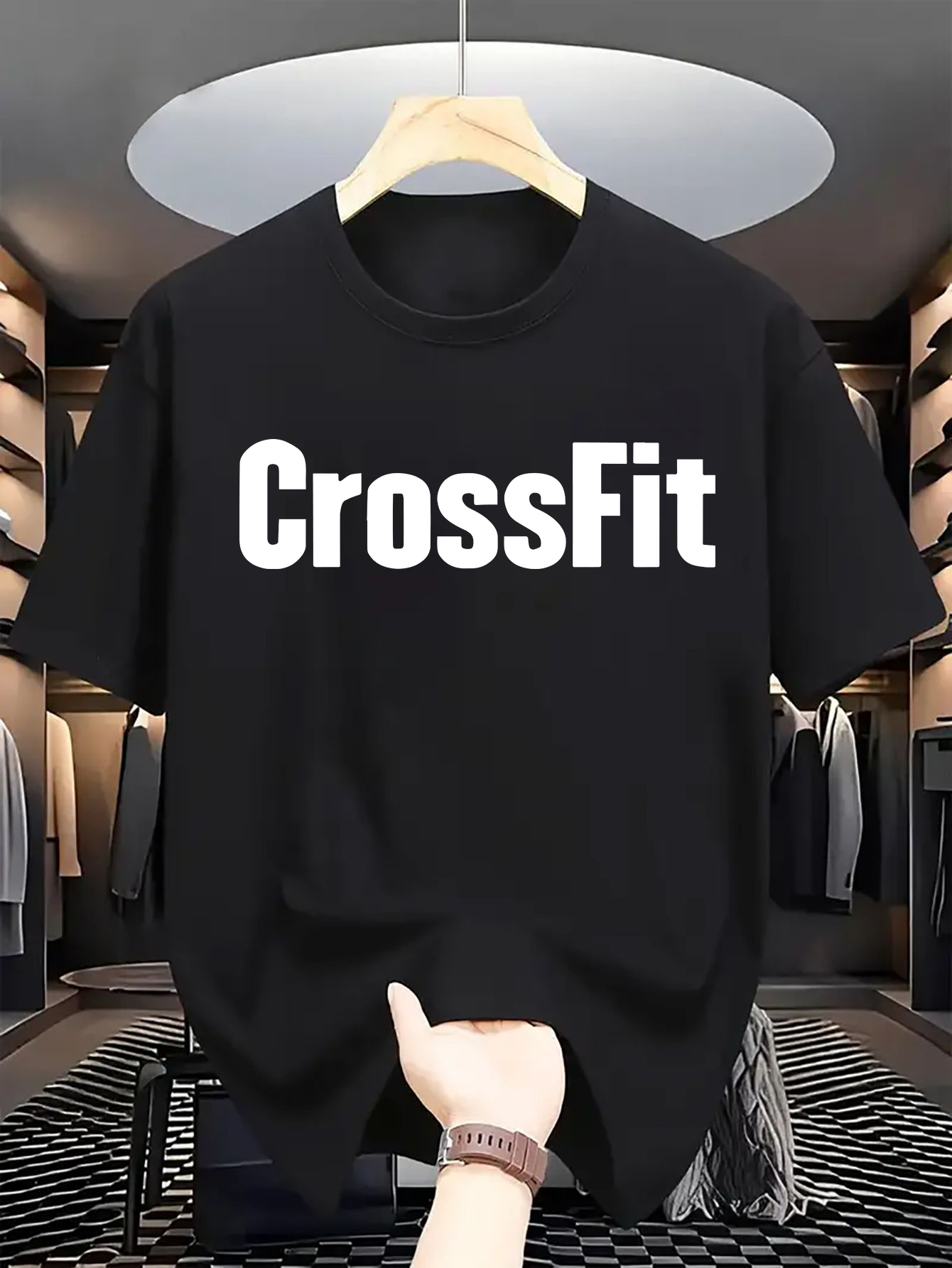 Men's Summer 100% Cotton Casua - Crossfit Mayhem avaliação e preço