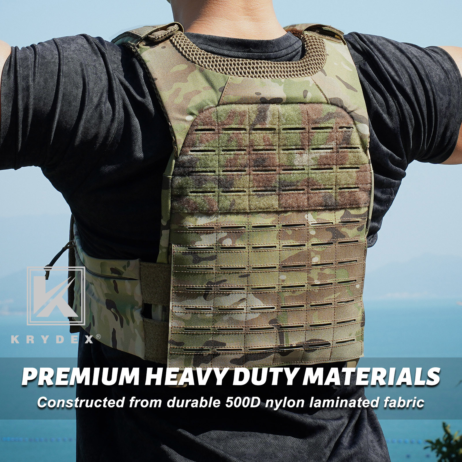 KRYDEX Laser MOLLE Tactical 30 - Crossfit Weight Vest avaliação e preço