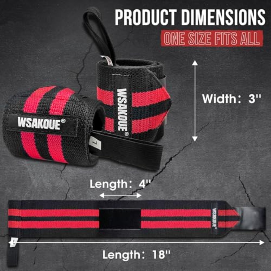 Weightlifting Wrist Wraps - 18 - Wrist Wrap Support avaliação e preço