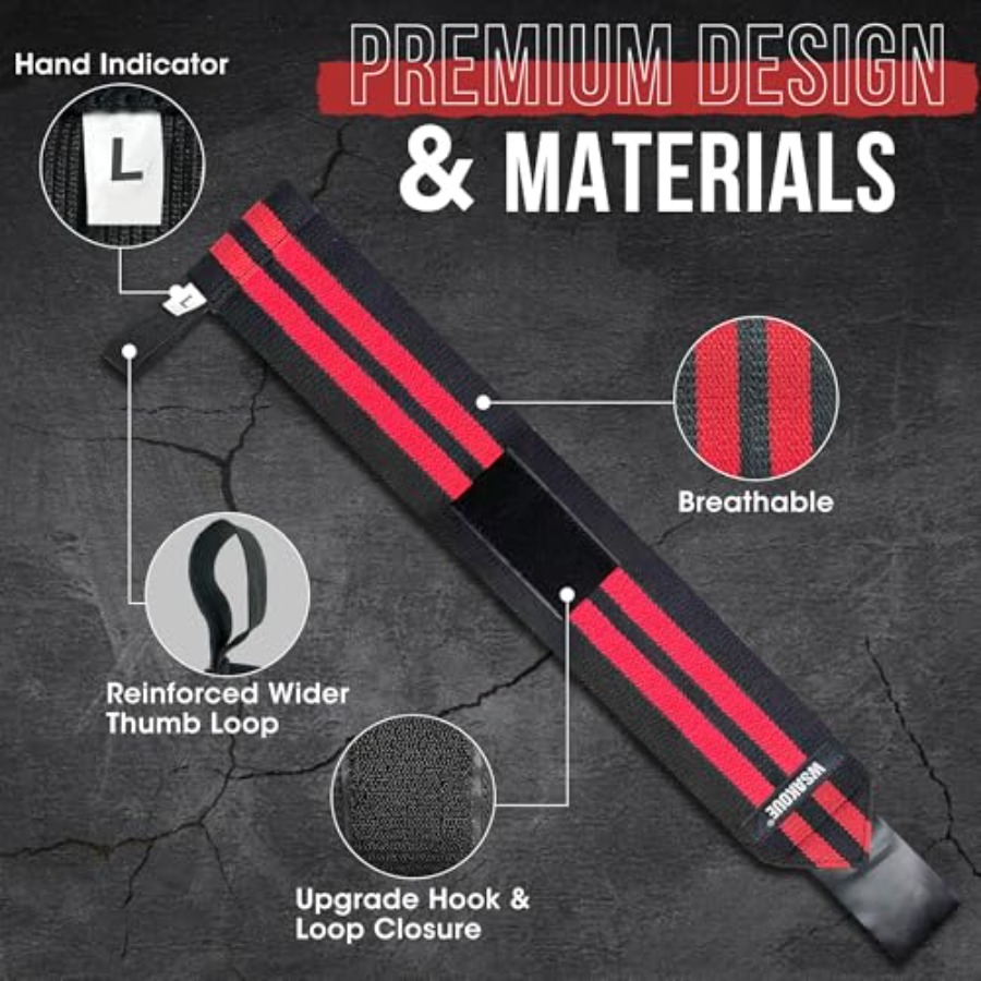 Weightlifting Wrist Wraps - 18 - Wrist Wrap Support avaliação e preço