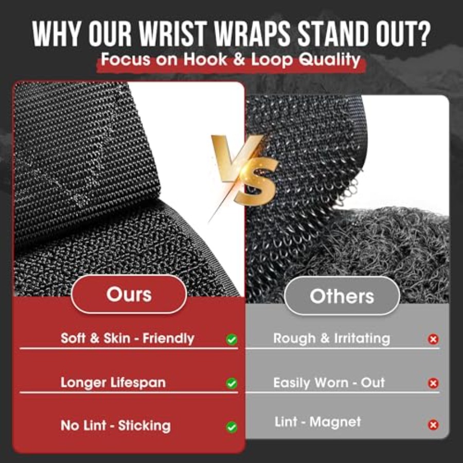 Weightlifting Wrist Wraps - 18 - Wrist Wrap Support avaliação e preço