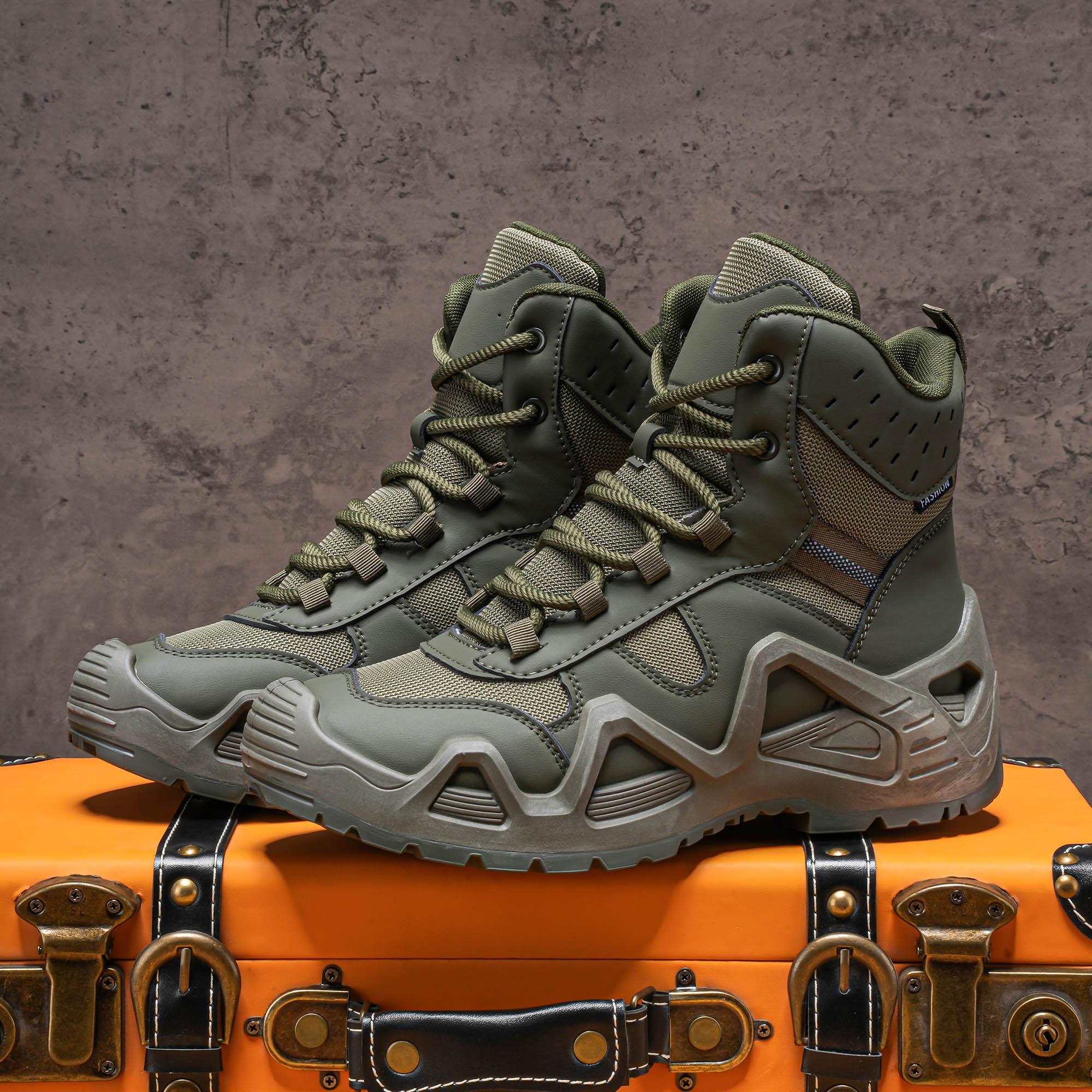 Men's high top boots, hiking b - Crossfit Outdoor avaliação e preço