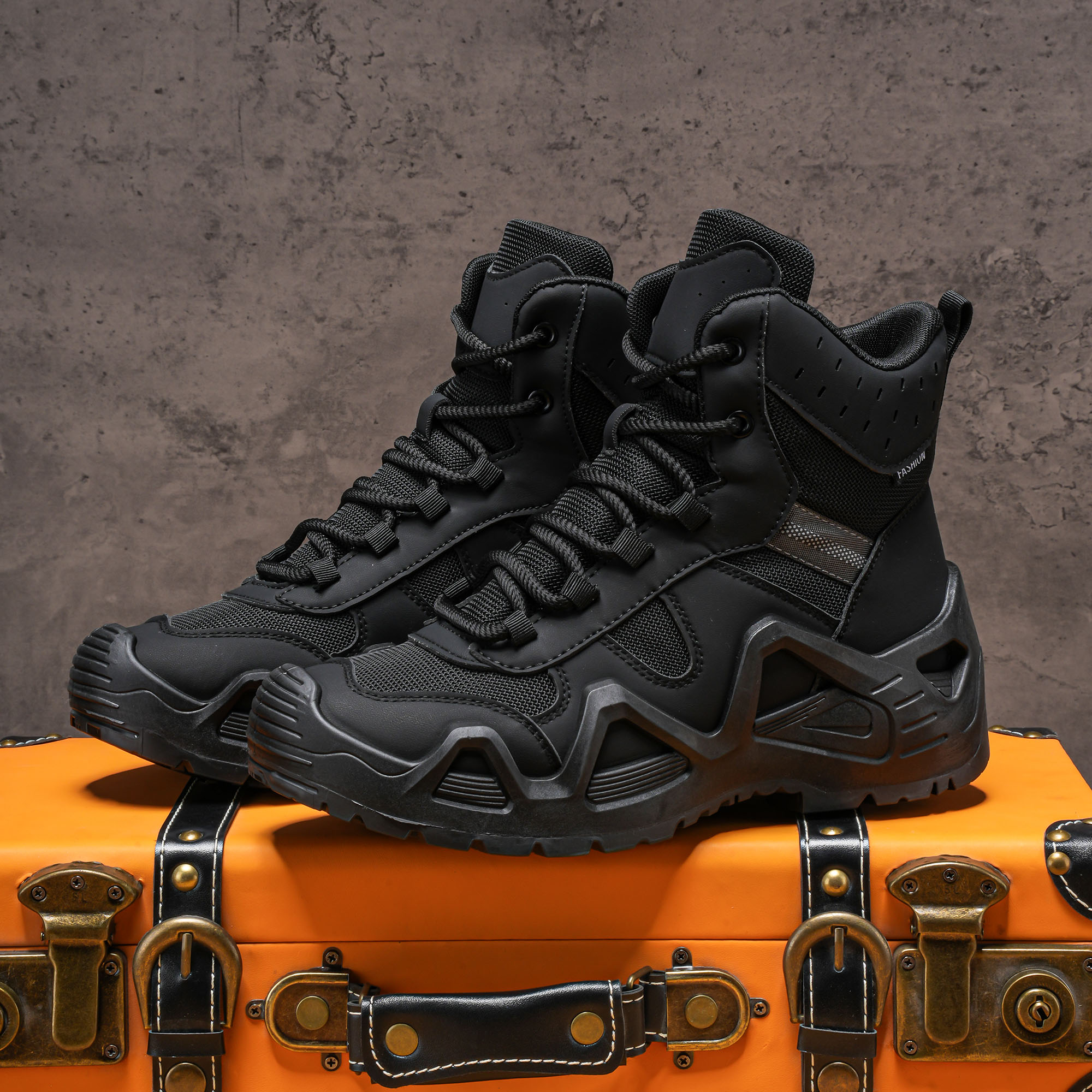 Men's high top boots, hiking b - Crossfit Outdoor avaliação e preço
