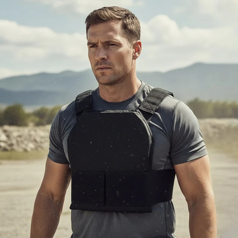 Tactical Anti-puncture vest,Hi - Crossfit Weight Vest avaliação e preço