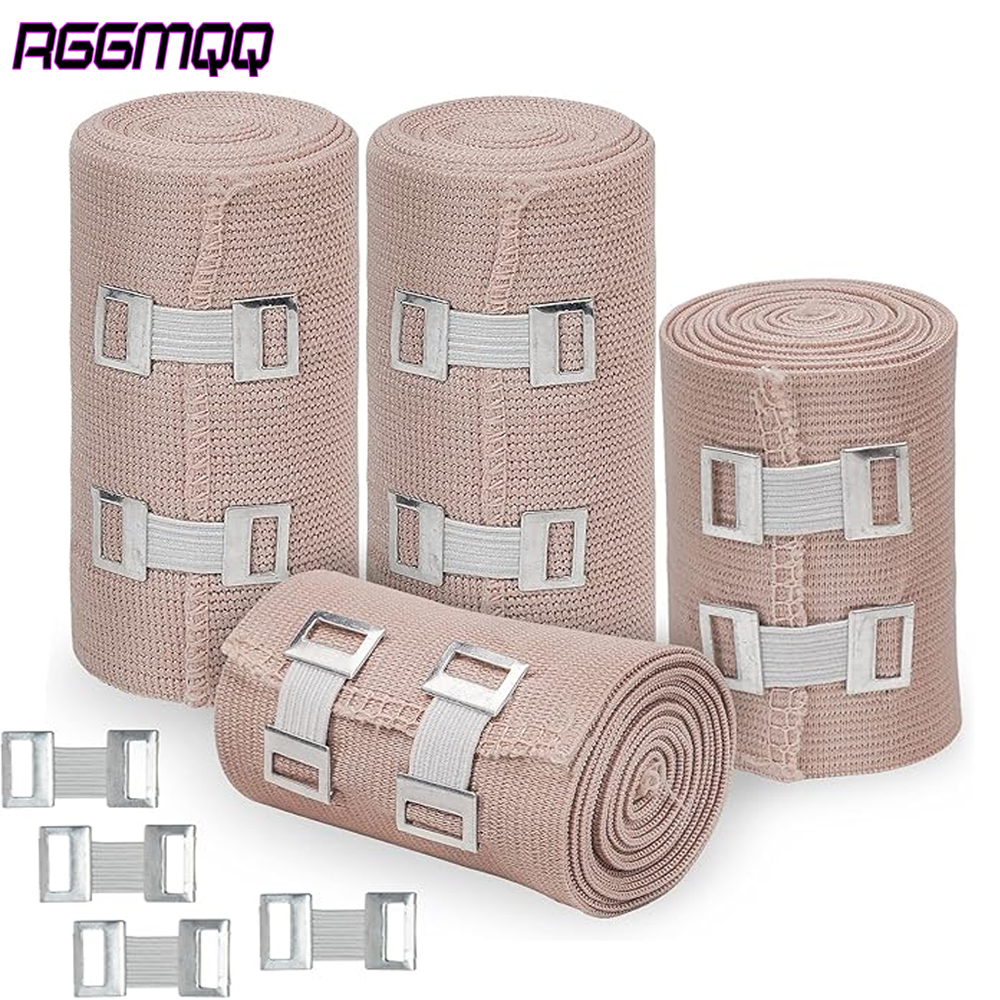 4Rolls Elastic Compression Ban - Wrist Wrap Support avaliação e preço