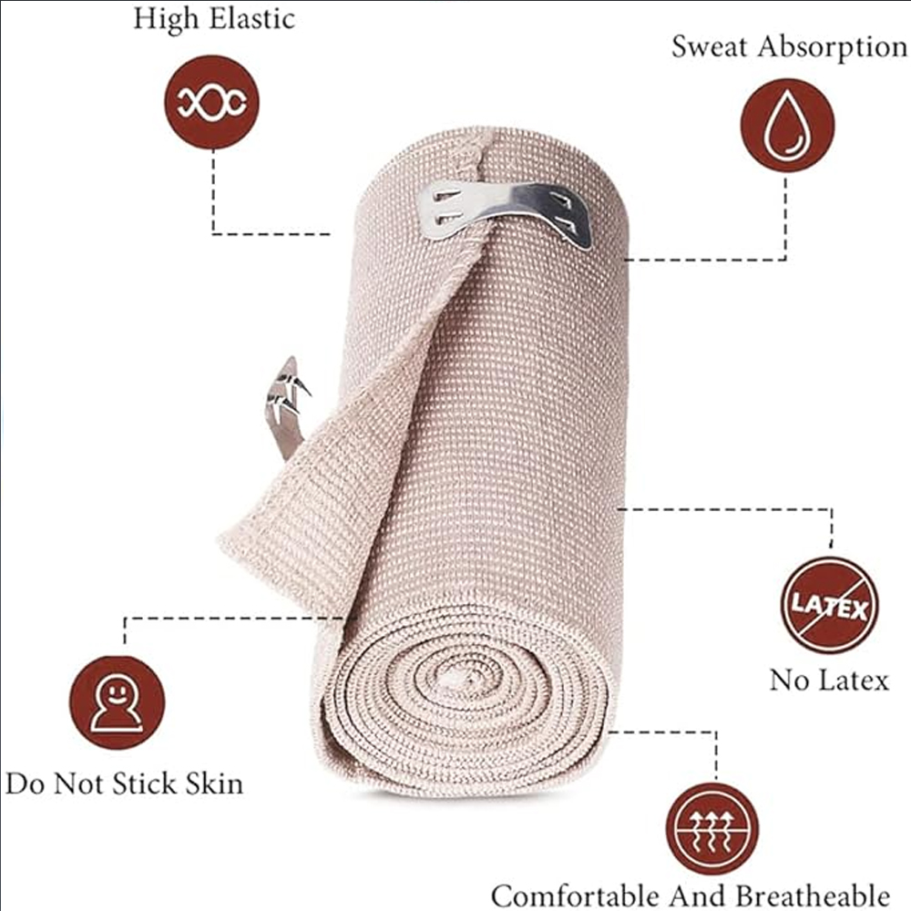 4Rolls Elastic Compression Ban - Wrist Wrap Support avaliação e preço