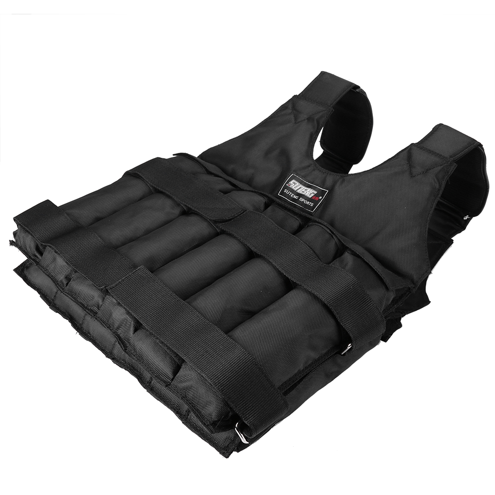 1 - 110LBS Adjustable Weighted - Crossfit Weight Vest avaliação e preço